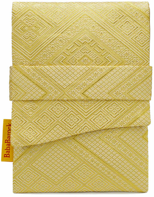 Gold tarot bag, foldover tarot pouch for storing decks, oracle cards