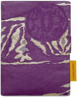 Obi silk tarot bag, foldover tarot pouch in vintage Japanese silk