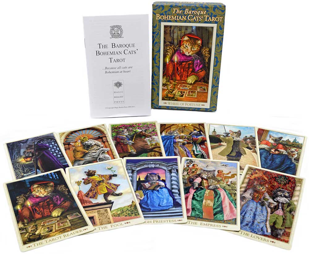 Third edition (2011). The Baroque Bohemian Cats' Tarot standard