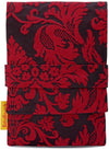 Brocade tarot bag, silk tarot pouch for large decks, big cards