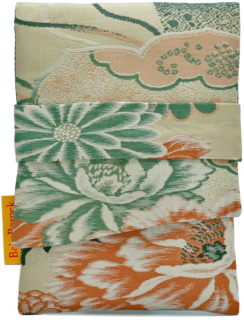Vintage brocade foldover pouch