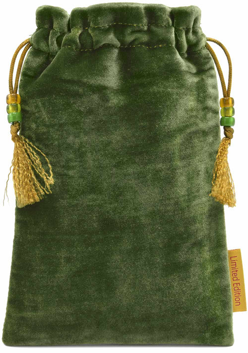 Victorian Romantic Tarot bag, Queen of Swords tarot pouch for carrying decks, oracle cards
