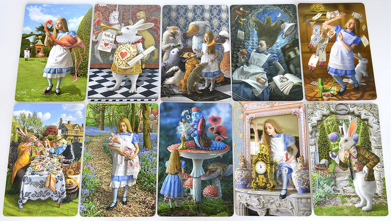 Set of ten illustrations from The Alice Tarot - Baba Store - 3