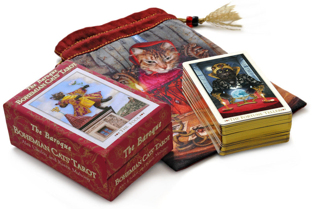Baroque Bohemian Cats' Tarot MINI Deck – BabaBarock, Baba Store Baroque Bohemian Cats' Tarot MINI Deck – BabaBarock, Baba Store