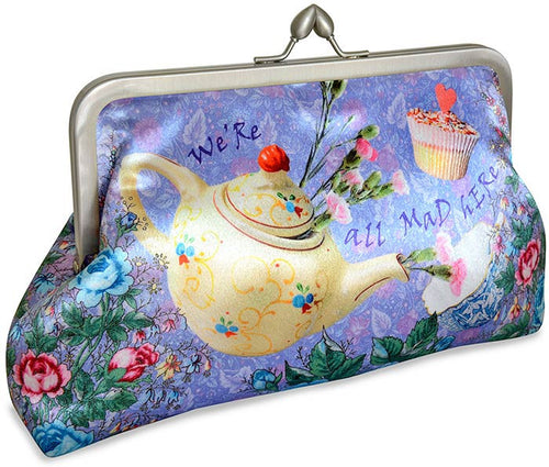 The Tea Party, lavender, 8 inch size in satin - Baba Store - 2