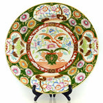 Ashworth's Ironstone china dinner plate. 19th century hand-painted Chinoiserie