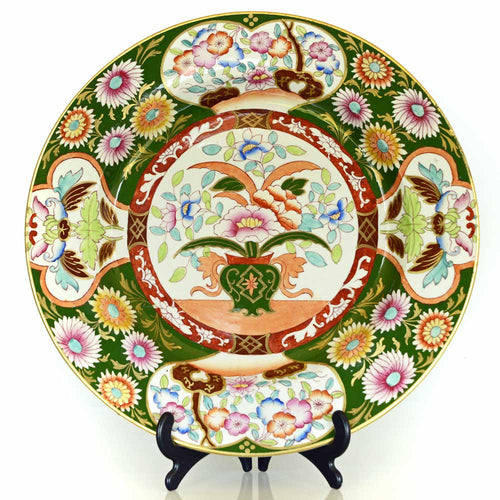 Antique China plate, Ashworth's Ironstone dinner plate set