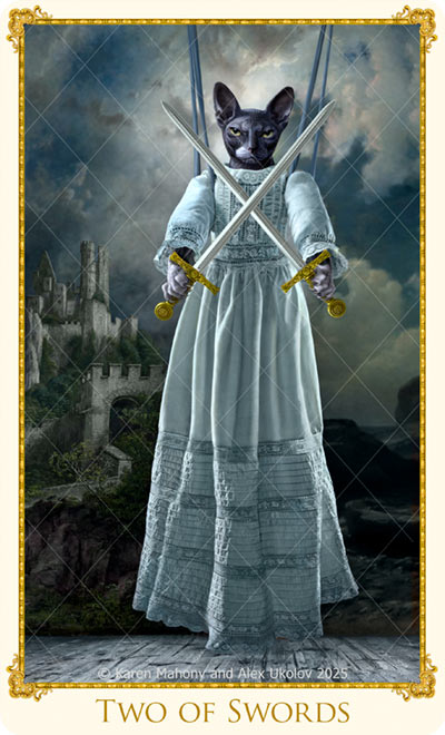 PRE-ORDER. The Bohemian Cats Theatre Tarot standard deck.