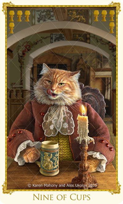The Bohemian Cats Theatre Tarot standard deck. – BabaBarock, Baba