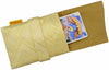 Vibrant Golds - Japanese vintage silk foldover pouch