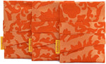 Burnt Orange Metallic Brocade - Japanese vintage silk foldover pouch