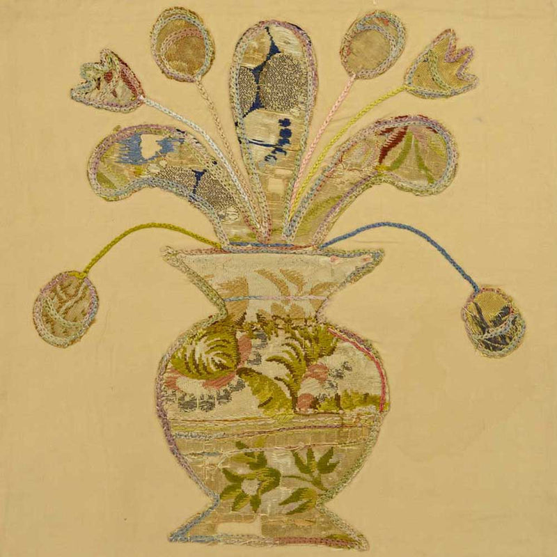 Antique 18th century Lyonnaise silk motif - Pattern 4