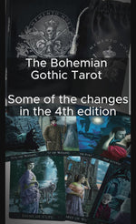 Pre-order. The Bohemian Gothic Tarot fourth edition - with cold stamping. Large format, limited edition.