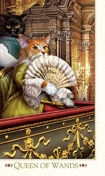 Baroque Bohemian Cats' Tarot standard 2011 deck - Baba Store - 5