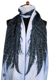 Angel wings scarves / wraps, Gothic scarf by Baba Studio