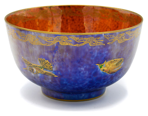 Fairyland Lustre bowl, Wedgwood antique bowls, Daisy Makeig-Jones hummingbird