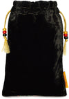 The Manticore bag. Printed on silk velvet. Black velvet version. - Baba Store - 2