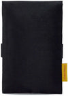 Large size tarot bag in black silk, tarot pouch for Bohemian Gothic Tarot deck
