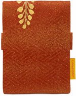 Tarot bag made from Japanese obi belt, vintage silk tarot pouch