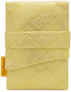 Bright Golds - Japanese vintage silk foldover pouch