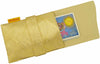 Bright Golds - Japanese vintage silk foldover pouch