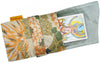 Foldover tarot bag, silk tarot pouch in vintage floral brocade