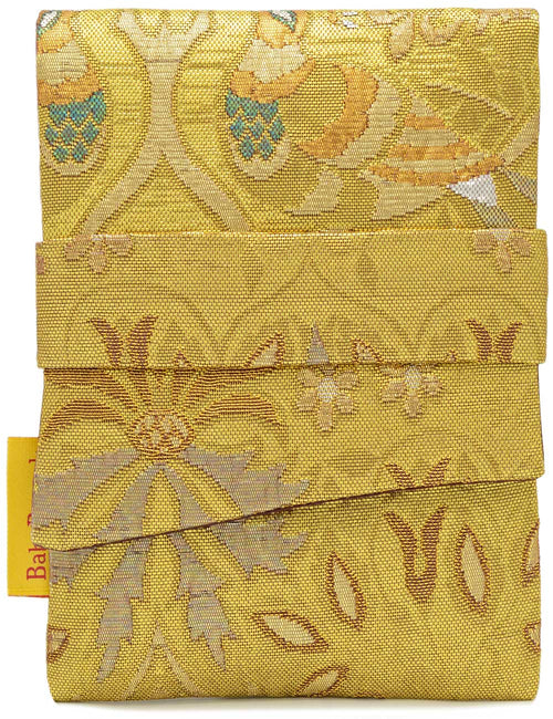 Japanese obi silk bag for tarot decks, oracle cards