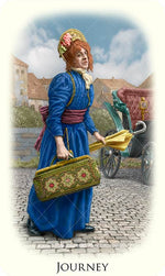 Journey card, fortune telling decks BabaBarock / Baba Studio, gypsy cards deck