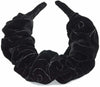 Black velvet headband, crown headpiece for wedding guests, festivals, special occasions