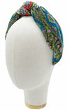 Paisley headband, velvet knot headbands by Baba Studio / BabaBarock