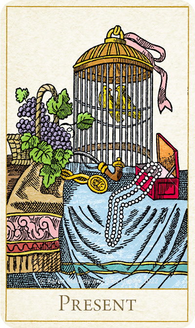 Present card - Mercury's Fortune Telling Cards from Baba Studio / BabaBarock.