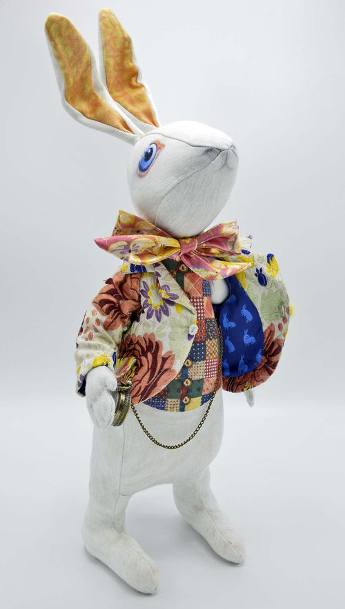 The White Rabbit doll by Baba Studio, limited edition art dolls with costumes