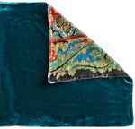 Paisley, boho style, irish designs, paisley print, silk velvet, paisley silk velvet, handmade