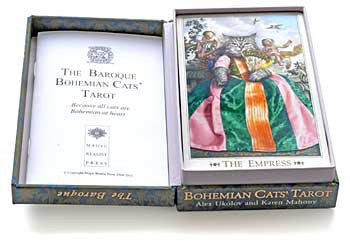 Baroque Bohemian Cats' Tarot standard 2011 deck – BabaBarock, Baba 