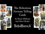 Fortune telling cards video, gypsy cards history, oracle deck by BabaBarock / Baba Studio.