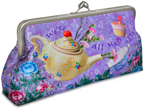 The Tea Party, lavender, 10 inch size in dupion - Baba Store - 2